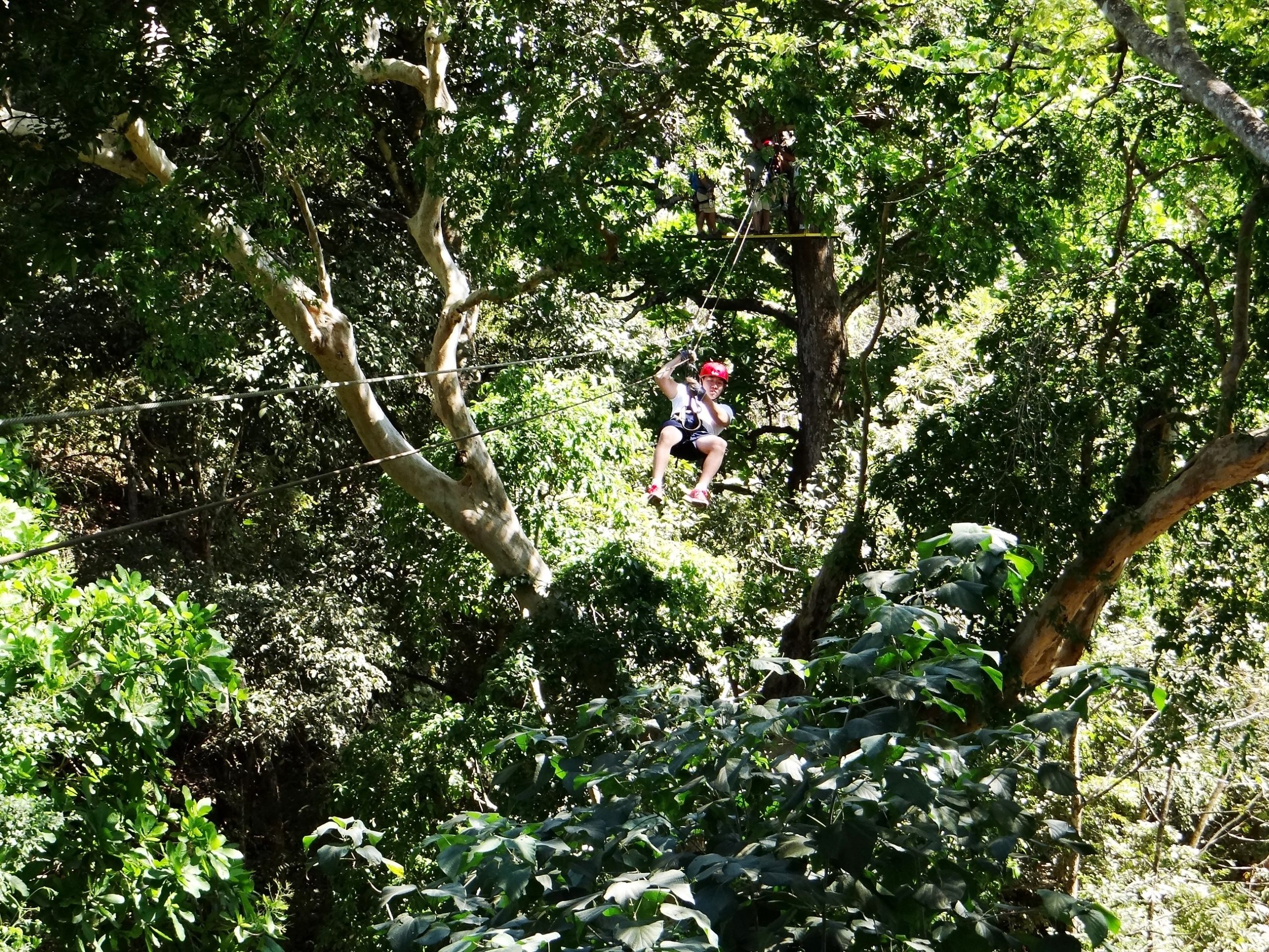 Ziplining in Costa Rica