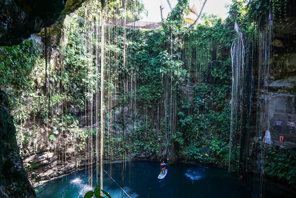 Ik Kil Cenote, Mexico- Swimming in a Sacred Cenote