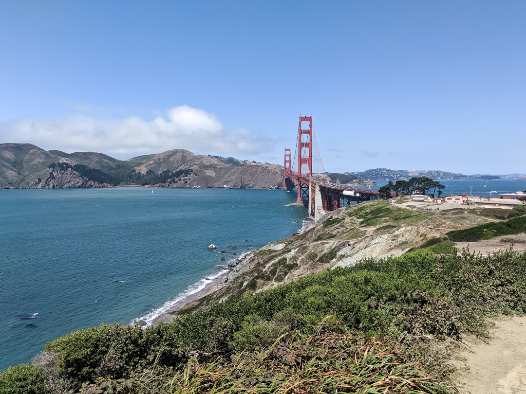 Places in San Francisco not to miss for the best Golden Gate Bridge views