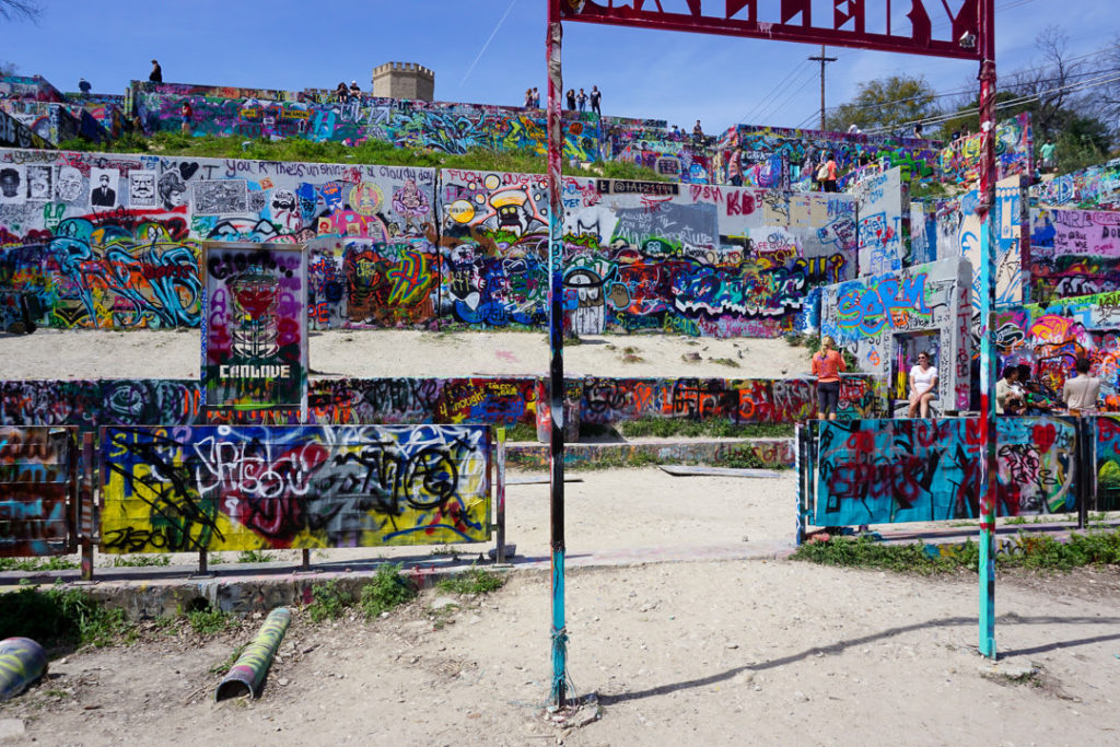 Hope Outdoor Gallery in Austin, TX family-friendly itinerary ideas