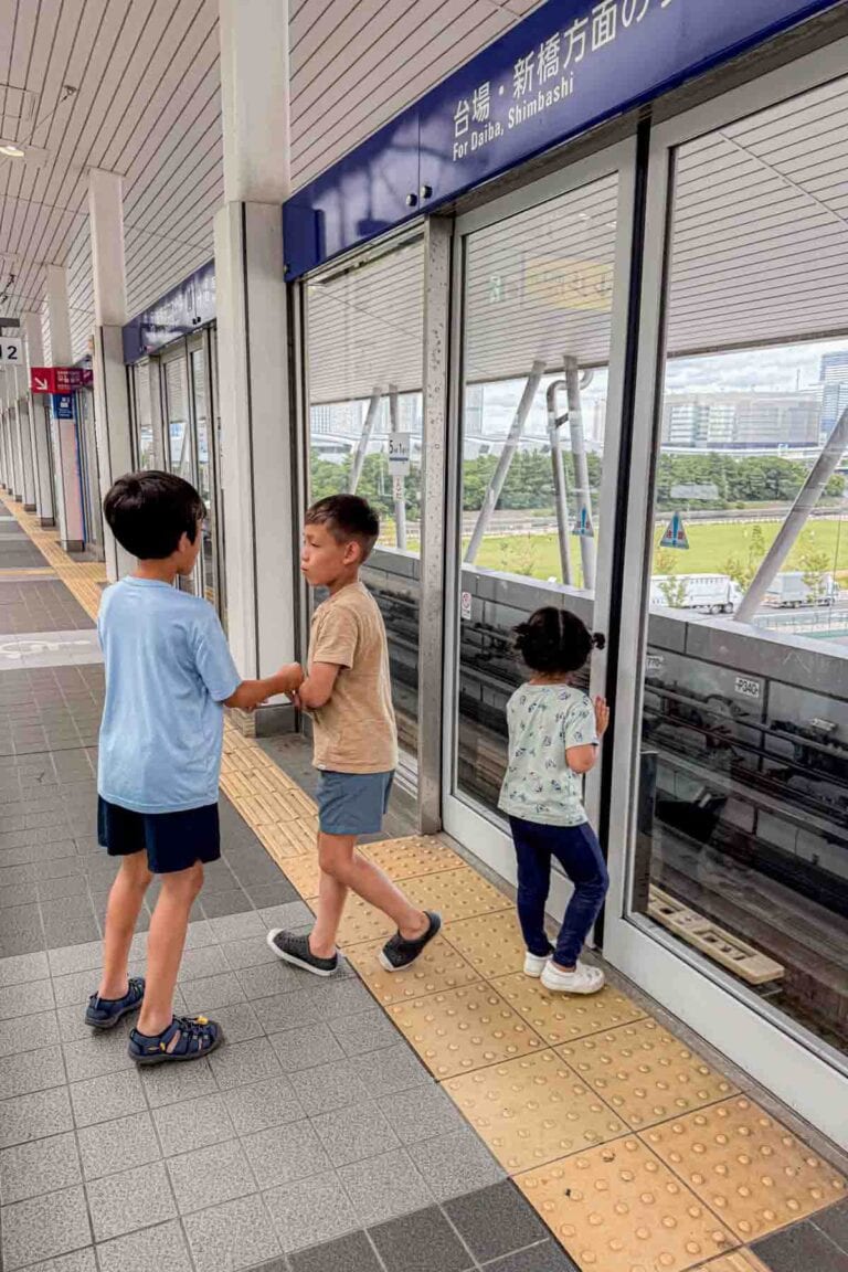 Getting Around Tokyo With Kids: Trains, Walking, Taxis + Tips