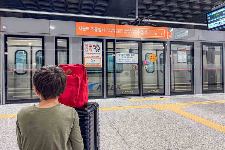 Getting Around Seoul with Kids: Subway, T-Money, Taxis and Strollers